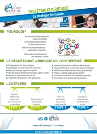 Fiche Expertise : Secretariat juridique - Cabinet Comptable Action Expertise